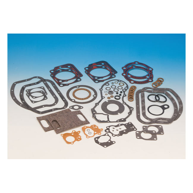 James, motor gasket kit. Panhead — 48-65 61" (1000cc) EL & 74" 1200cc FL; FLH Panhead (NU)