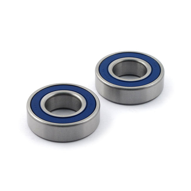 All Balls Racing, wheel bearing set. 25mm ID — H-D: 07-26 various H-D models; 21-26 RH Sportster; 21-26 RA Pan America; 08-17 (NU) all V-Rod. Moto_Guzzi: 03-05 1100 V11 Cafe-Ballabio
