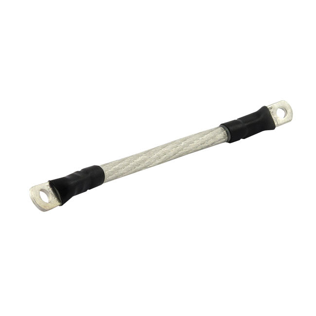 All Balls, universal battery cable 15" (38cm) long. Clear
