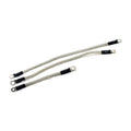 All Balls, battery cable kit. Clear. 11", 16"