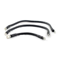 All Balls, battery cable kit. Black. 10", 12"