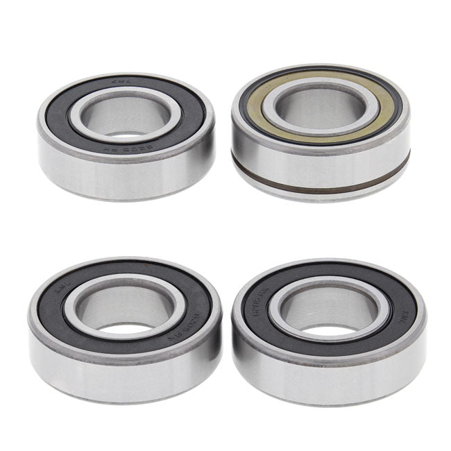 All Balls Racing, wheel bearing set. 25mm ID, ABS models — Rear: 08-26 FLT/Touring