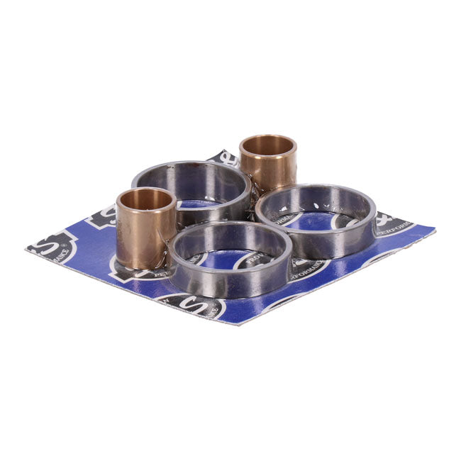 S&S, connecting rod race and wristpin bushing set — 57-99 OEM XL Sportster; 57-03 S&S XL Sportster (NU)