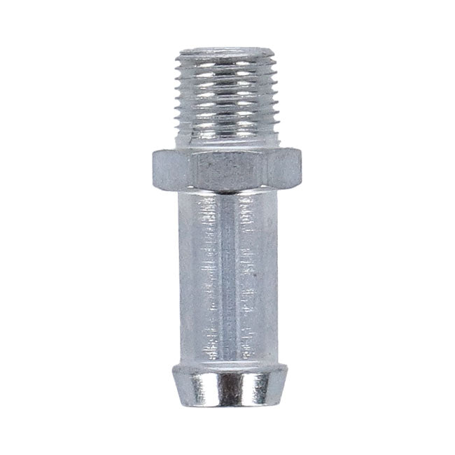 S&S, oil line fitting, straight. Zinc