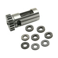 S&S, steel breather valve & spacer set. STD. — 36-47 Big Twin (NU)