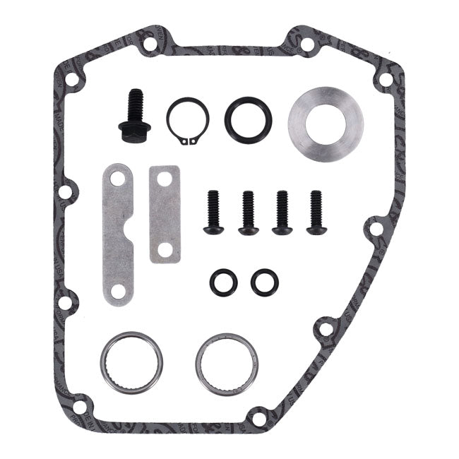 S&S, gear drive camshaft installation support kit — 07-17 Softail; 06-17 Dyna; 07-16 FLT/Touring (NU)