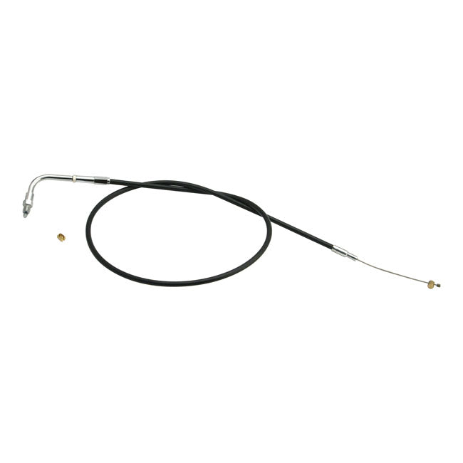 S&S, throttle cable, 48" pull — S&S E/G carburetor with 81-95 style threaded throttle (NU)