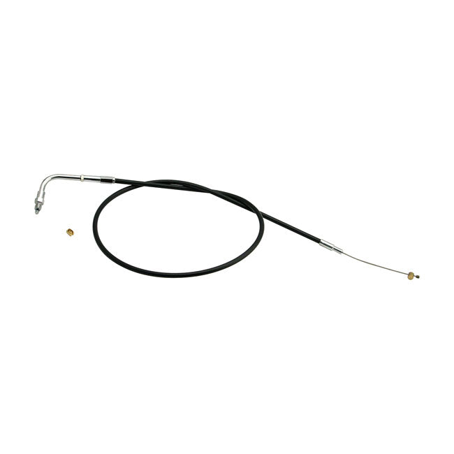S&S, throttle cable, 48" push — S&S E/G carburetor with 96-22 style threaded throttle housing (excl. e-throttle & cruise control models) (NU)