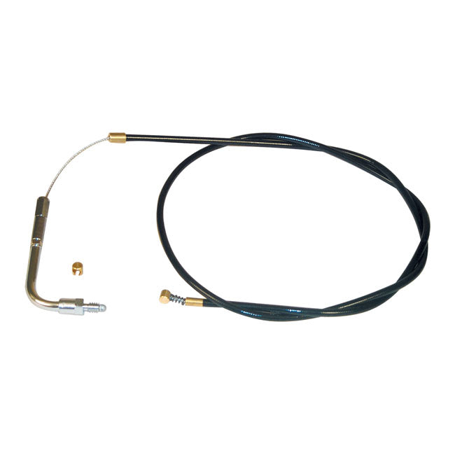 S&S, throttle cable, 39" pull — S&S E/G carburetor with 81-95 style threaded throttle (NU)