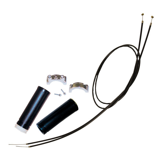 S&S, throttle assembly with 36" throttle cables