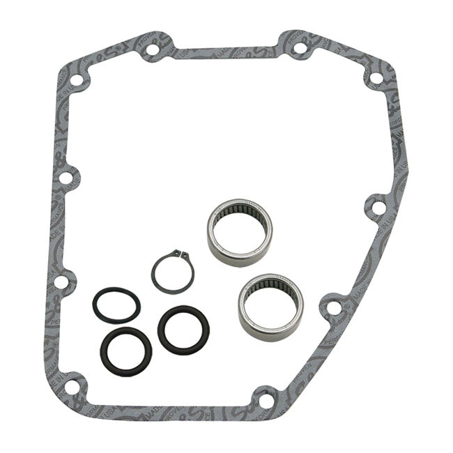 S&S, chain drive camshaft installation support kit — 06-17 Dyna; 07-17 Softail; 07-16 Touring (NU)