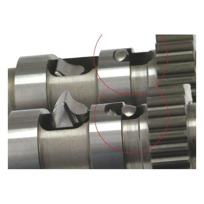 S&S, Easy Start gear drive 675 camshaft kit (IOG) — 07-17 Softail; 06-17 Dyna; 07-16 FLT/Touring (NU)