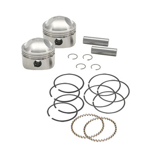 S&S, 3-7/16" forged stroker piston kit. +.070"