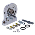 S&S, Twin Cam billet oil filter mount kit. Chrome