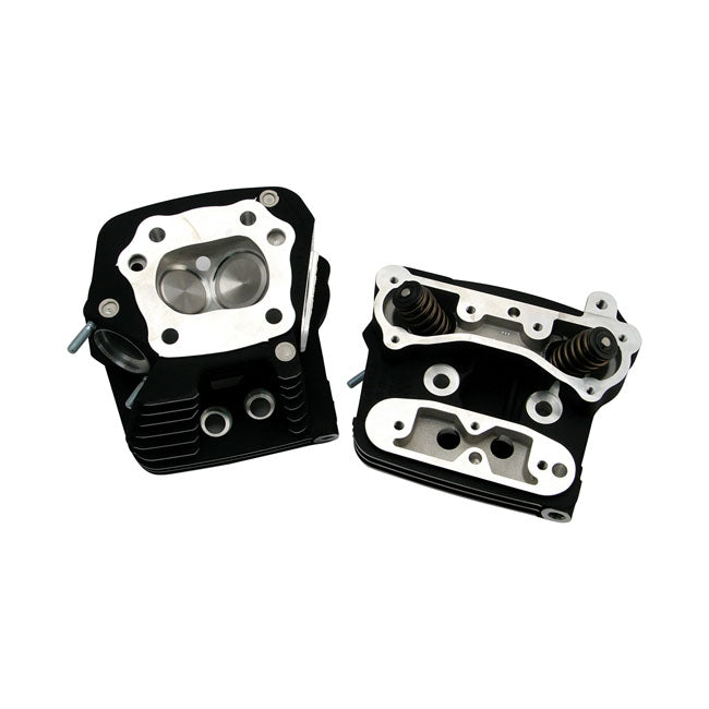 S&S, SuperStock Evo cyl. head kit. Black — 84-99 Evo Big Twin (NU)