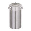 Kustom-Tech, weld-in gas cap. Aluminum Acorn