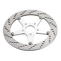 K-Tech front left brake rotor 11.5" stainless,polish center