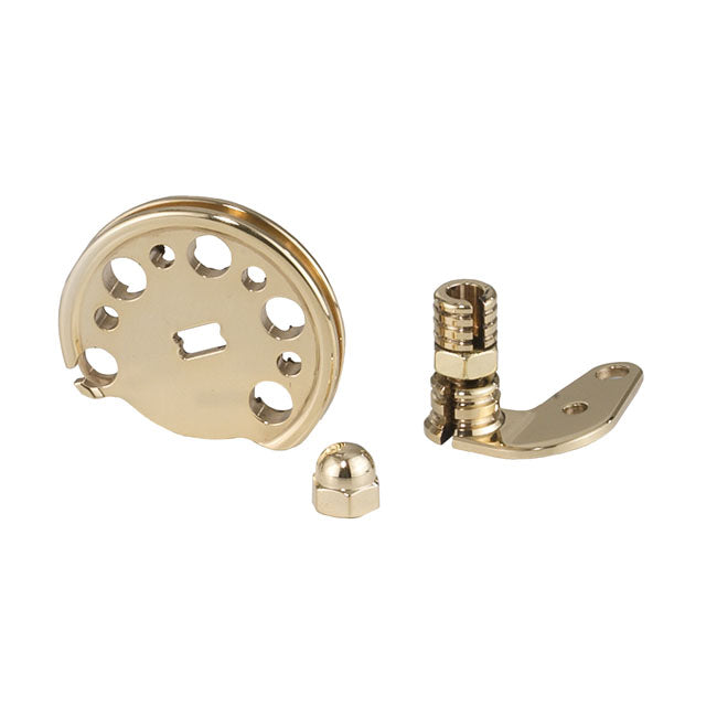 Kustom-Tech, brass throttle accent S&S E/G carb