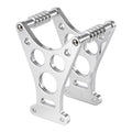 KustomTech, Dragster style fork brace. Polished — 91-05 FXD (Excl. FXDWG); 88-94 FXR (Excl. FXRT); 87-21 XL Sportster (Excl. 883N/L; 1200N/X/XS/T; 11-20 1200C; XR1200). With 39mm forks