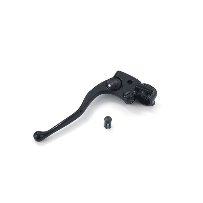 K-Tech Grimeca clutch lever assembly black — Custom applications with 7/8" (22mm) handlebars