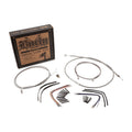Burly, Apehanger Cable/Line Kit, 14". Braided