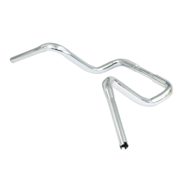 Burly, 13" Bagger 1-1/4" handlebar. Chrome