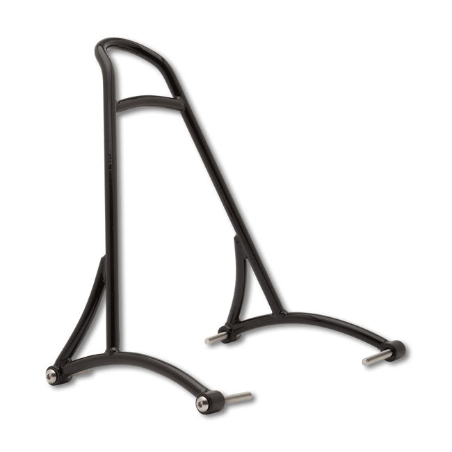 Burly, sissy bar. 13" black, no backrest pad — 06-17 Dyna (NU)