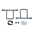 Burly, Voyager bracket kit for Dyna. Black