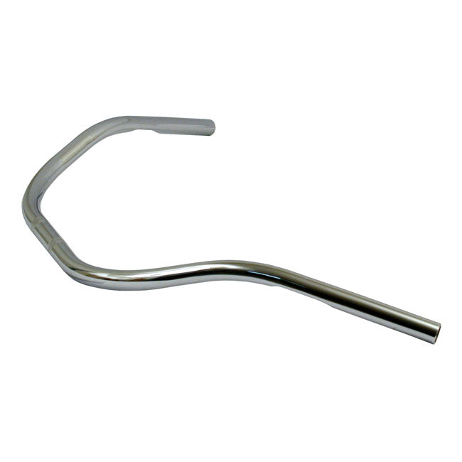 Burly, 1" Bikini Beach bar. Chrome — 82-22 H-D (Excl. 08-22 e-throttle & 88-11 Springers) with 1" I.D. risers (NU)