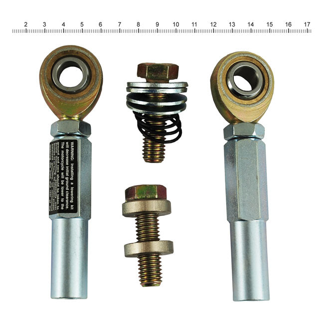 Burly, rear lowering kit fixed. Plain — 89-99 Softail (NU)