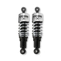 Burly, Slammer 10.5" lowering shocks. Chrome — 88-03 XL Sportster (NU)