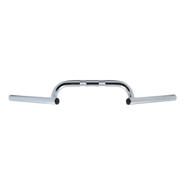 Burly, 1" Clubman bars. Chrome