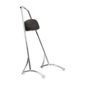 Burly, sissy bar. 20" chrome, with backrest pad — 04-22 XL Sportster (Excl. 16-20 (NU) XL1200CX)