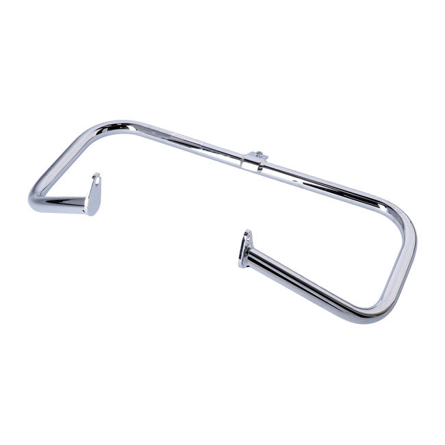 Front engine guard, chrome — 97-08 FLT/Touring (NU) (excl. FLTR and models with fairing lowers)