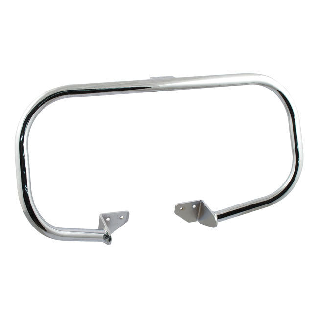 Front engine guard kit, chrome — 93-05 Dyna (NU) WITH FORWARD CONTROLS