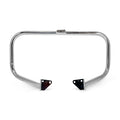 Front engine guard kit, chrome — 06-17 Dyna with mid & forward control models (NU)