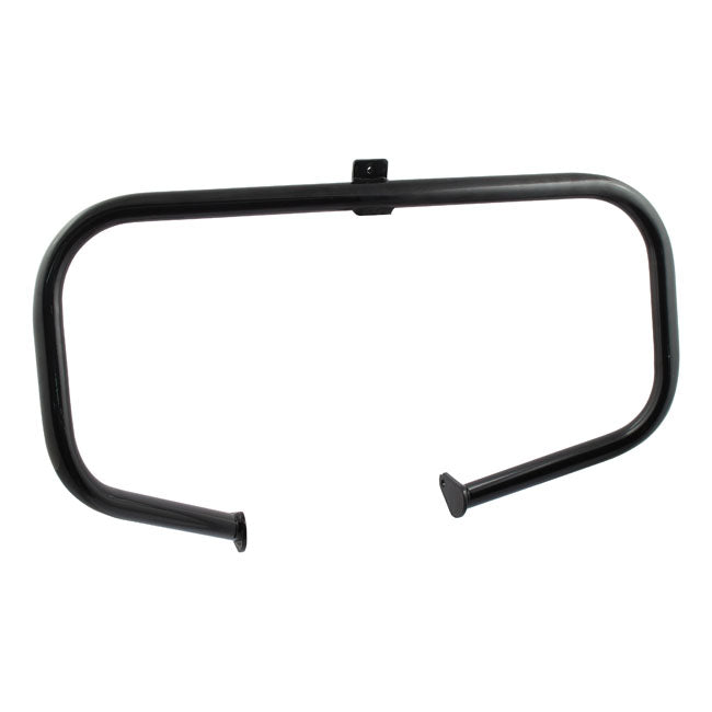 Front engine guard, black — 97-08 FLT/Touring (NU) (excl. FLTR and mo0dels with fairing lowers)