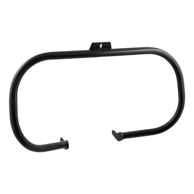 Front engine guard, black — 00-17 FLST (NU)