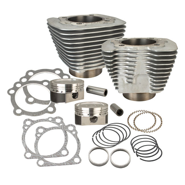 S&S, 883-1200 XL big bore conversion cyl. & piston kit — 86-22 XL883 (NU)