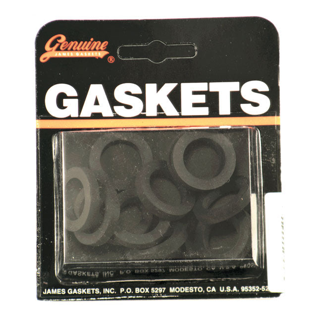 James, pushrod cover seal kit. Rubber — 36-47 Knucklehead; 57-E79 XL Sportster (NU)