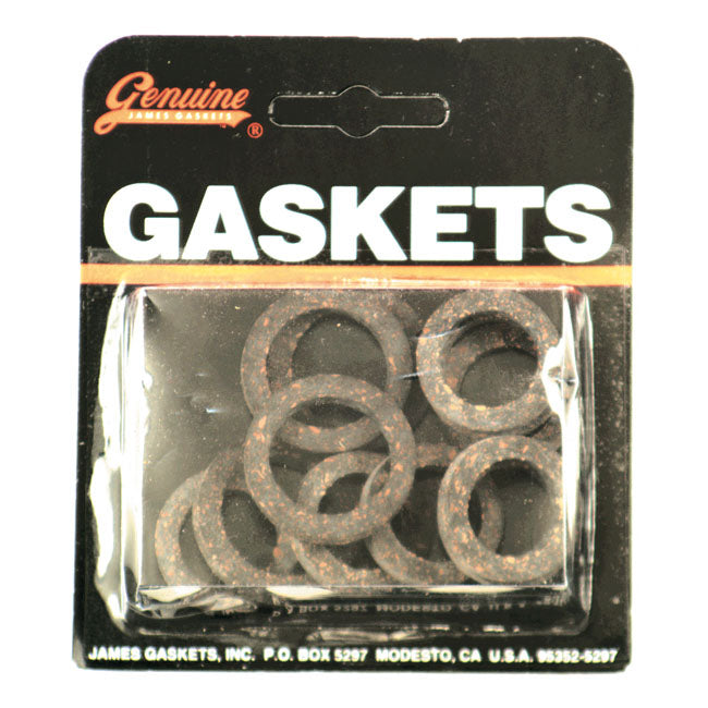 James, pushrod cover seal kit. Cork — 48-65 Panhead; 66-E79 Shovelhead (NU)