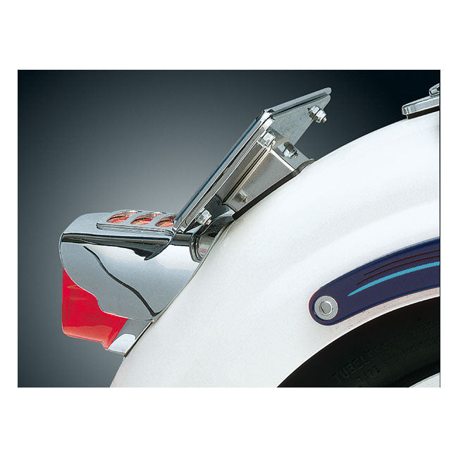 Kuryakyn, License plate holder ''lay down''. Chrome
