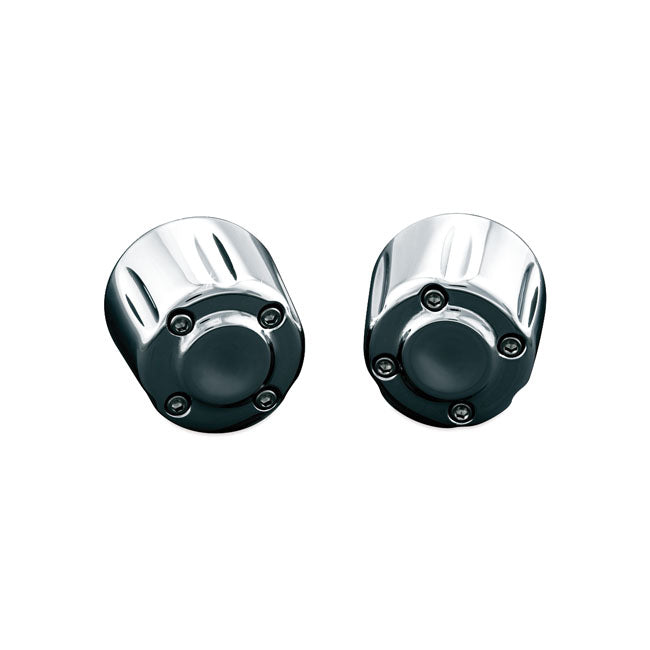 Kuryakyn, grip end weights. Chrome