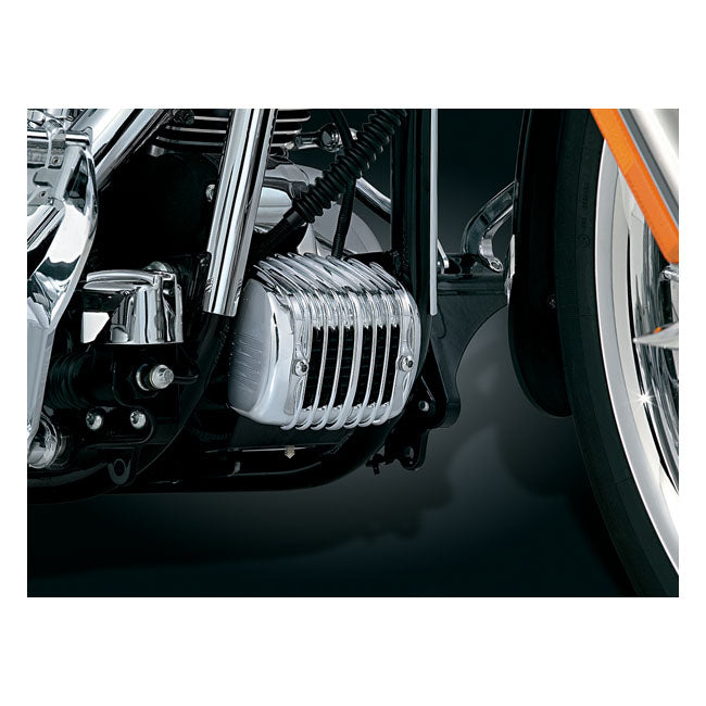 Kuryakyn, Voltage regulator/recifier cover. Chrome
