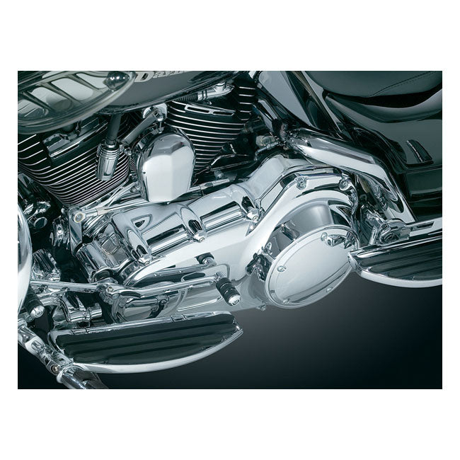 Kuryakyn, Precision inner primary cover. Chrome — 09-16 Electra Glides; Street Glides; Road Glides; Road Kings & Trikes (NU)