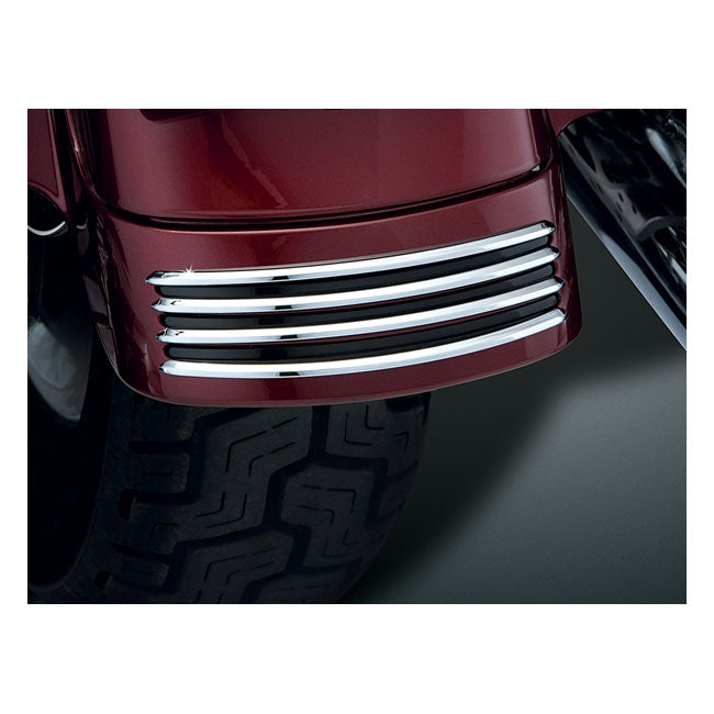 Kuryakyn, Rear fender accent. Chrome & black