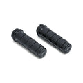 Kuryakyn, Black ISO grips — 81-22 H-D with dual throttle cables (Excl. Street) (NU)