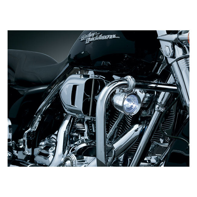 Kuryakyn, Engine guard 3" driving lights. Chrome