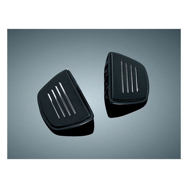 Kuryakyn, Premium mini floorboard set. Gloss black — 542347