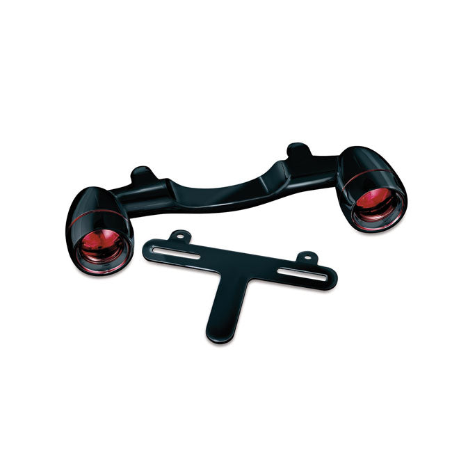 Kuryakyn, Bullet light rear turn signal bar. Black